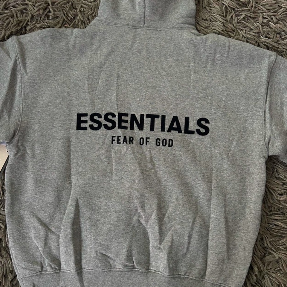 Fear of God Essentials Heather Gray Sweatshirt